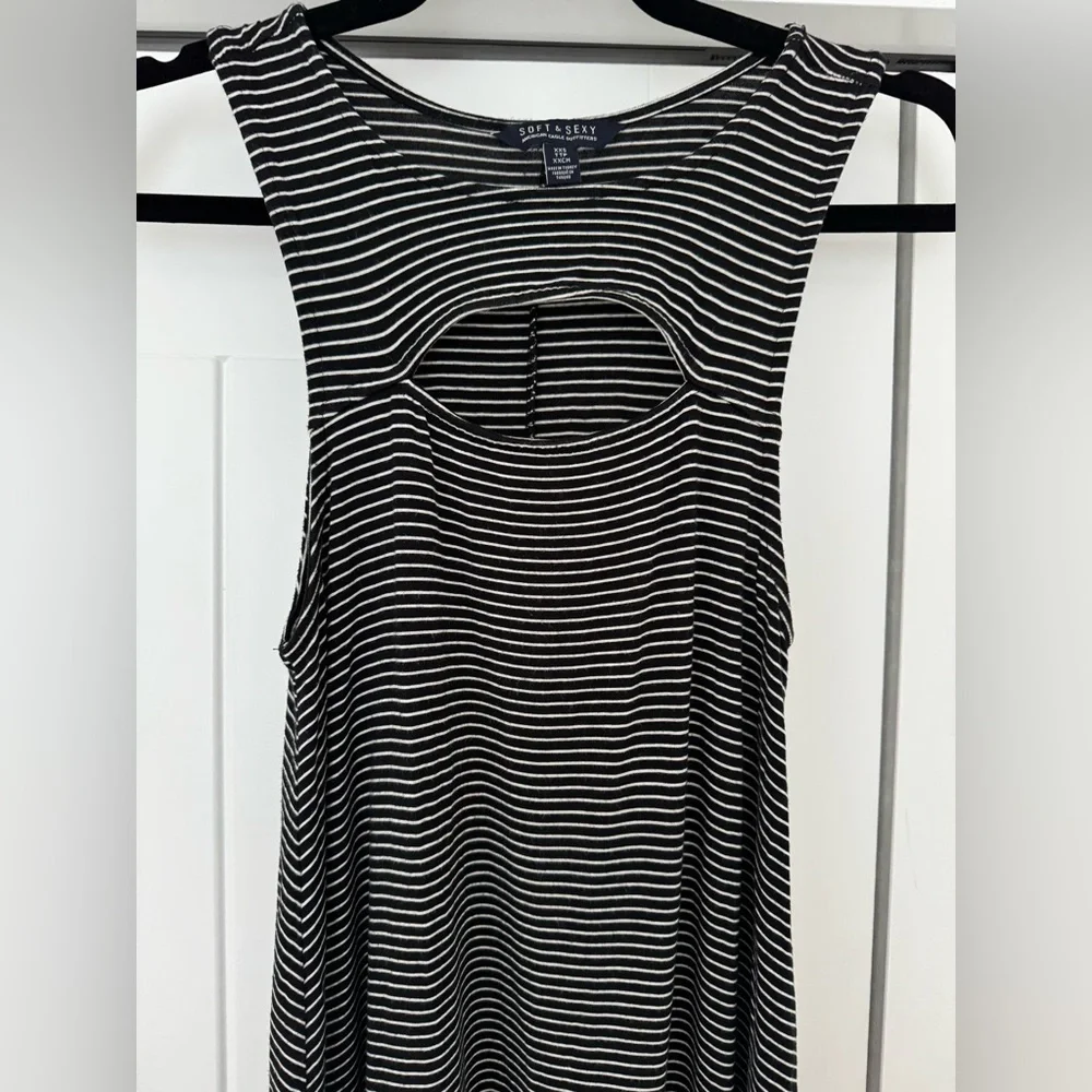 American Eagle Soft and Sexy Striped Sundress - Picture 4 of 9